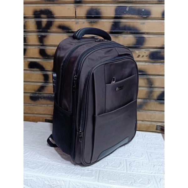 Tas Ransel Pria Polo Me / Tas Kerja / Tas Ransel Laptop Original / Tas Punggung