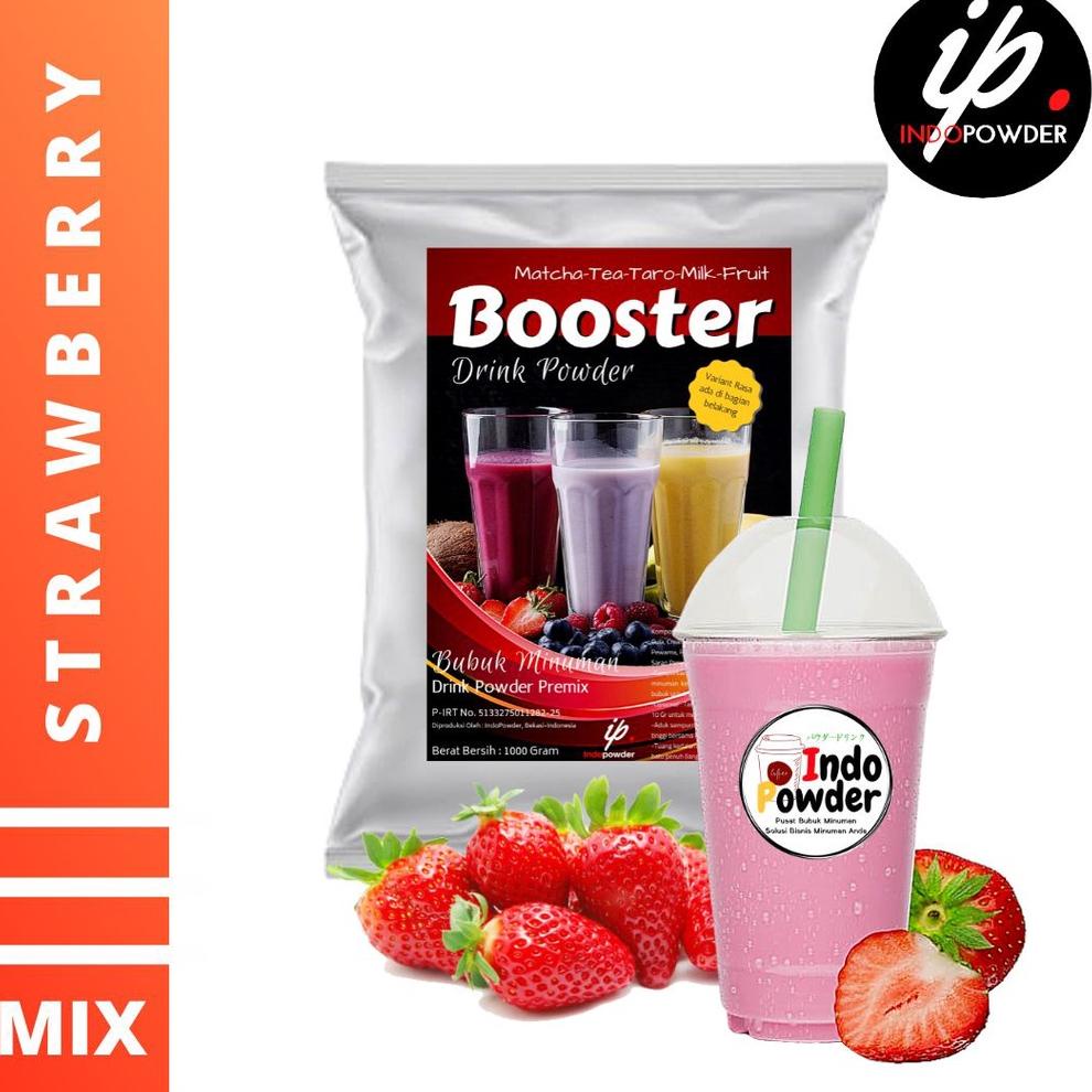 

rrg-71 Bubuk Minuman Strawberry 1 Kg - Strawberry Powder - Bubuk Strawberry Serba Murah