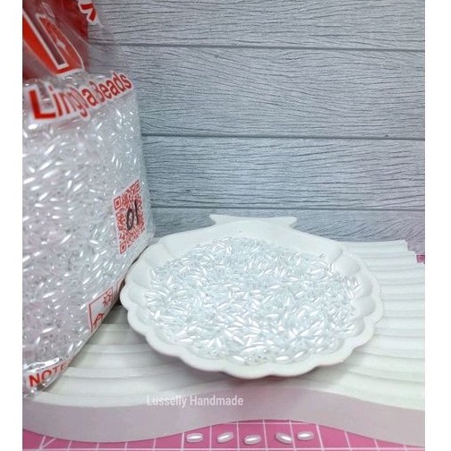 Payet Mutiara Beads Padi Manik Premium Mutiara 3x6mm