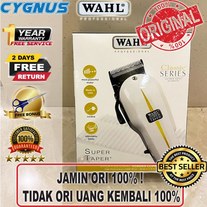 Terlaris Alat Cukur / Mesin Cukur / Wahl Super Taper Original Usa