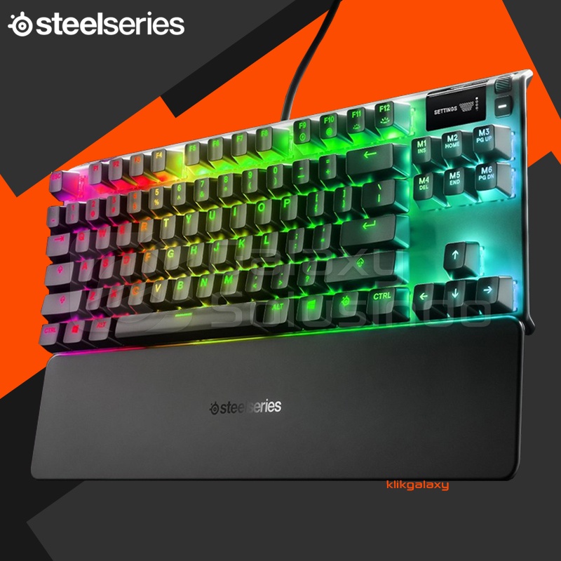 Steelseries Apex PRO TKL RGB Gaming Keyboard - OmniPoint 2.0 adjustable switches