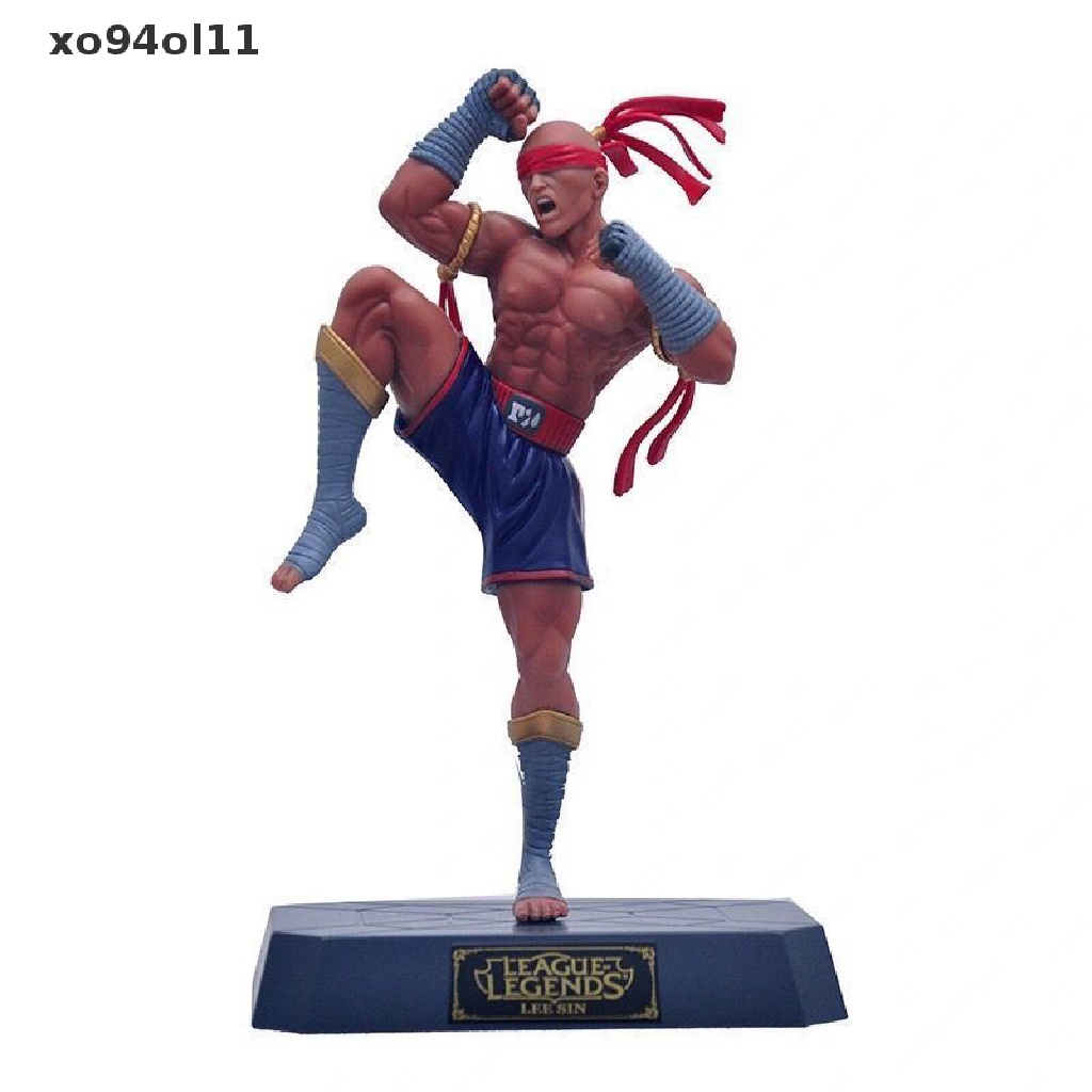 Xo 20cm Game Figure Lee Sin PVC Action Figure The Blind Monk Koleksi Model Mainan OL