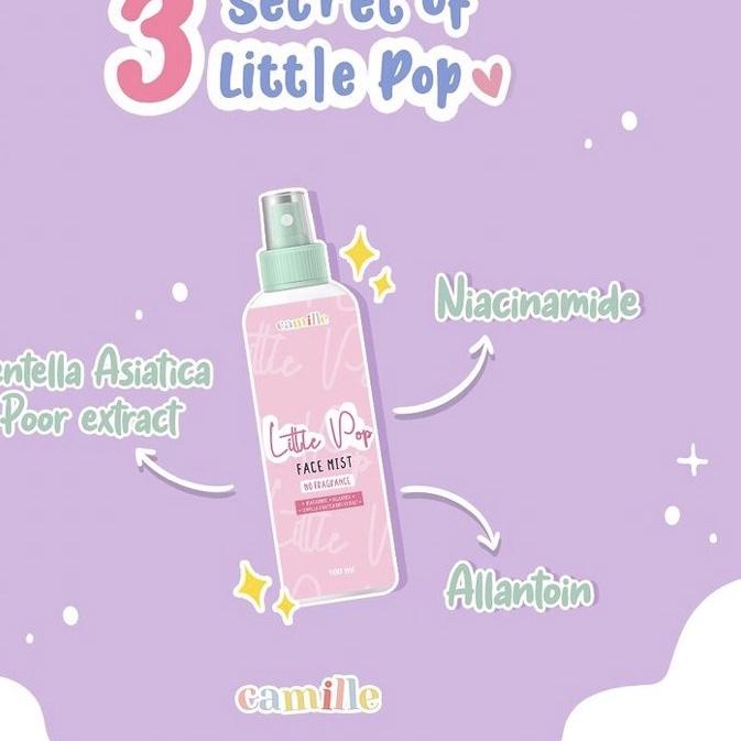 ☆ ❤️AVENDER❤️ [GET 1 GIFT] CAMILLE BEAUTY LITTLE POP CAMILLE Little Pop Face Mist Camille Beauty ➭