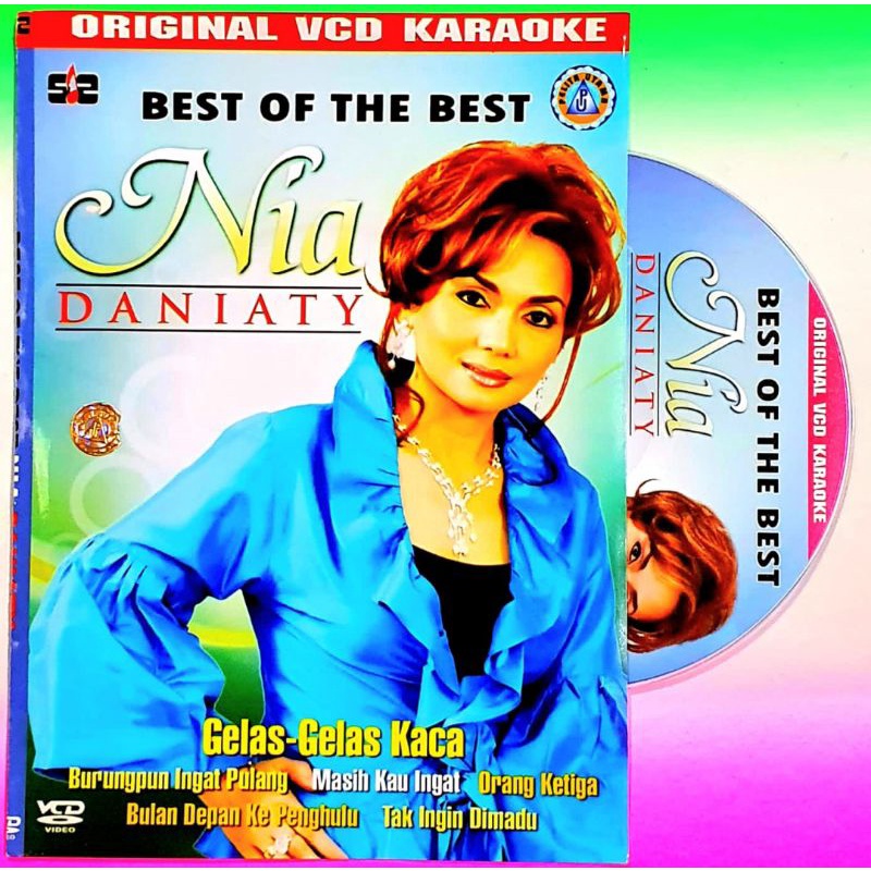 KASET VIDEO CD KARAOKE LAGU NIA DANIATY TERLARIS - KASET VIDEO CD ALBUM TERLARIS NIA DANIATY - KASET