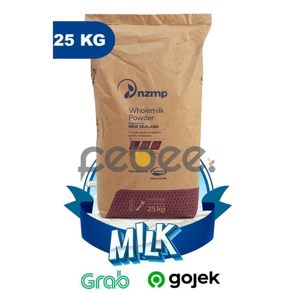 

NZMP New Zealand Milk Powder Susu Bubuk Full Cream Wholemilk 25kg