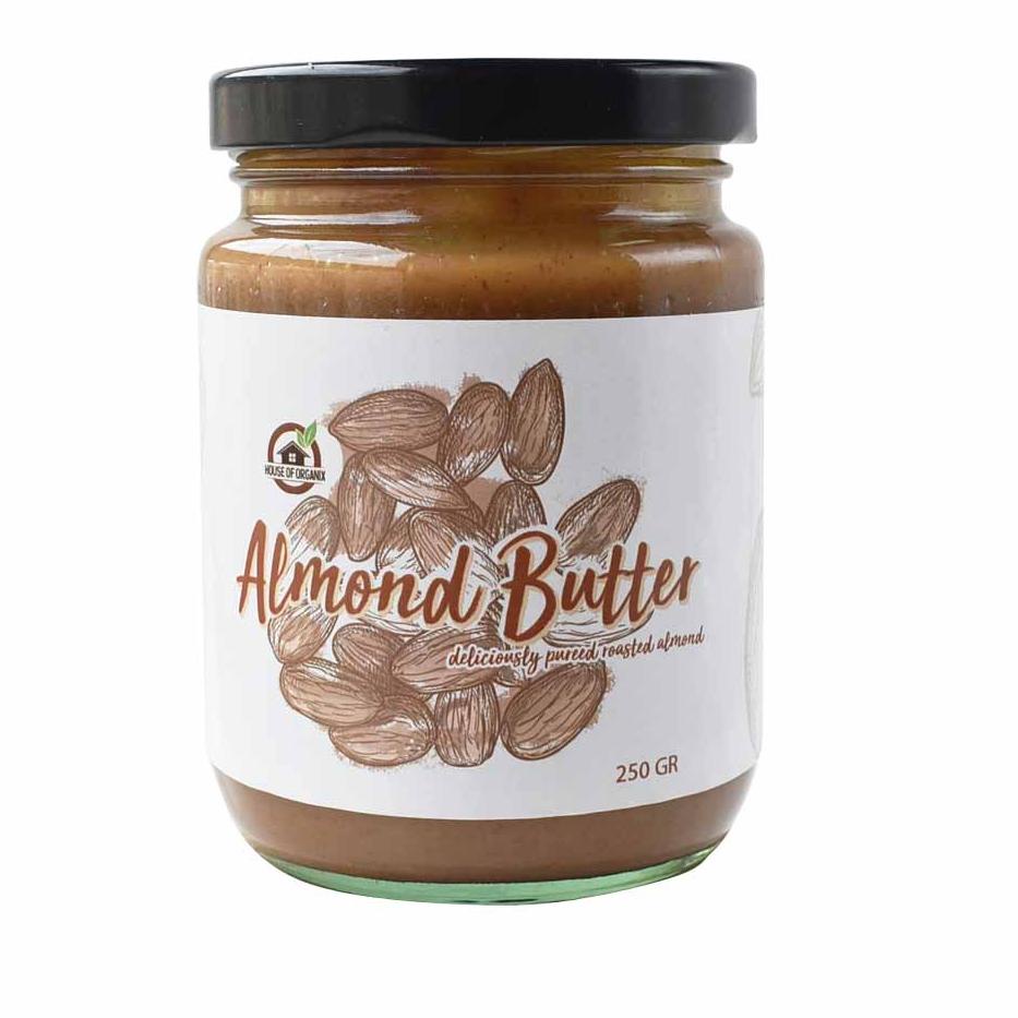 

➺ HouseOfOrganix Natural Almond Butter Original - 250 Gr ♫