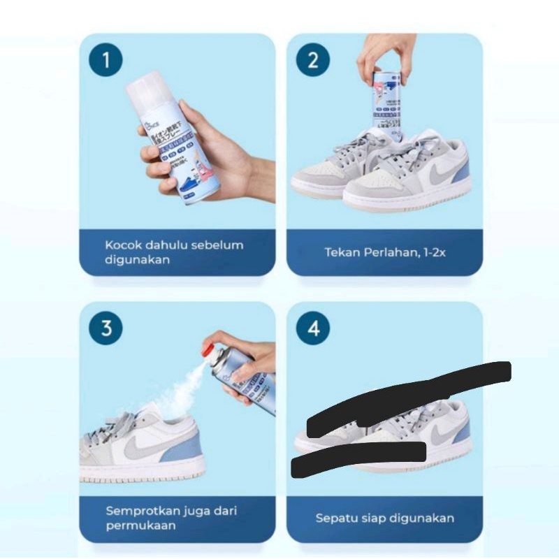 spray penghilang bau sepatu anti bau kaki semprotan pewangi sepatu