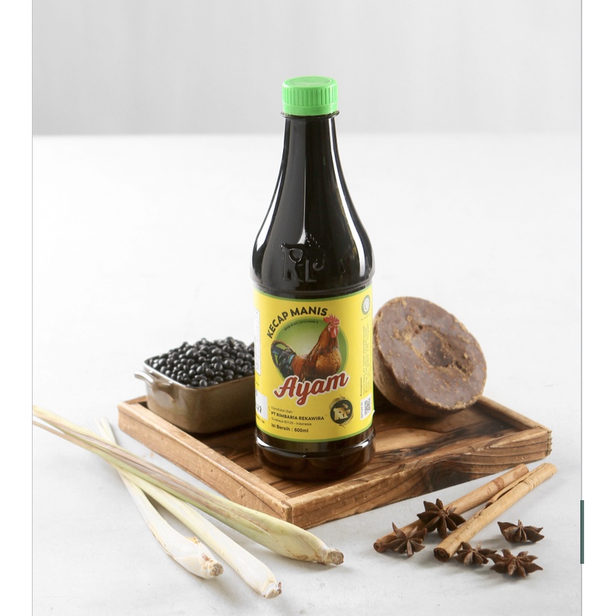 Kecap Manis Cap Ayam 600 Ml