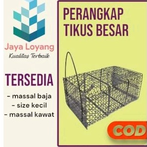 jebakan tikus besar / jebakan tikus massal / jebakan tikus / perangkap tikus / pembersih hama
