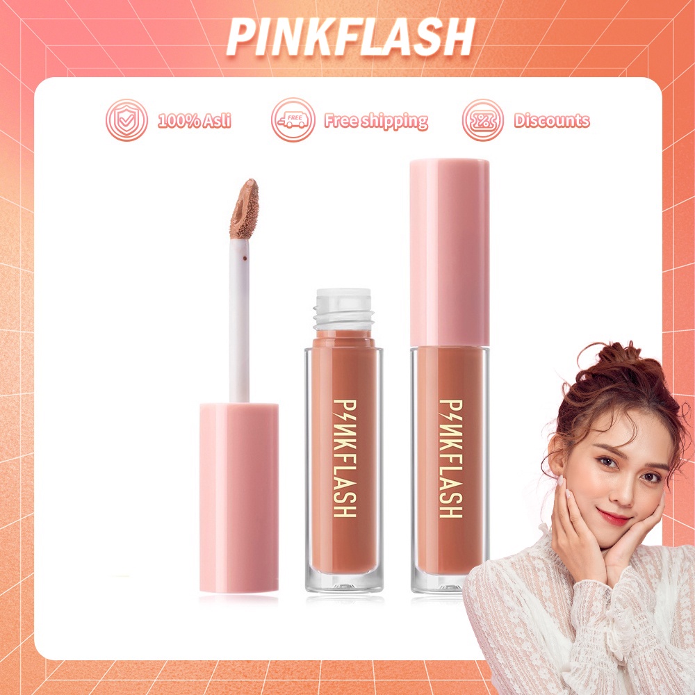 PINKFLASH Matte Lipstik Lembut Tahan Lama Pelembab  Matte Lipstik  Pigmentasi Tinggi O01 1 Piece Pigmentasi Tinggi Tahan