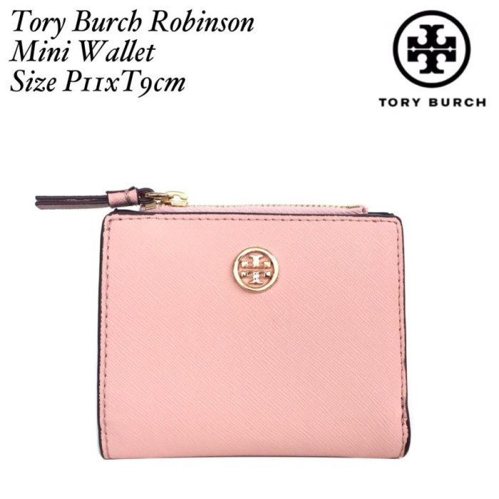 Dompet Tory Buch Robinson Mini Wallet - Tory Burch Original 100% Authentic