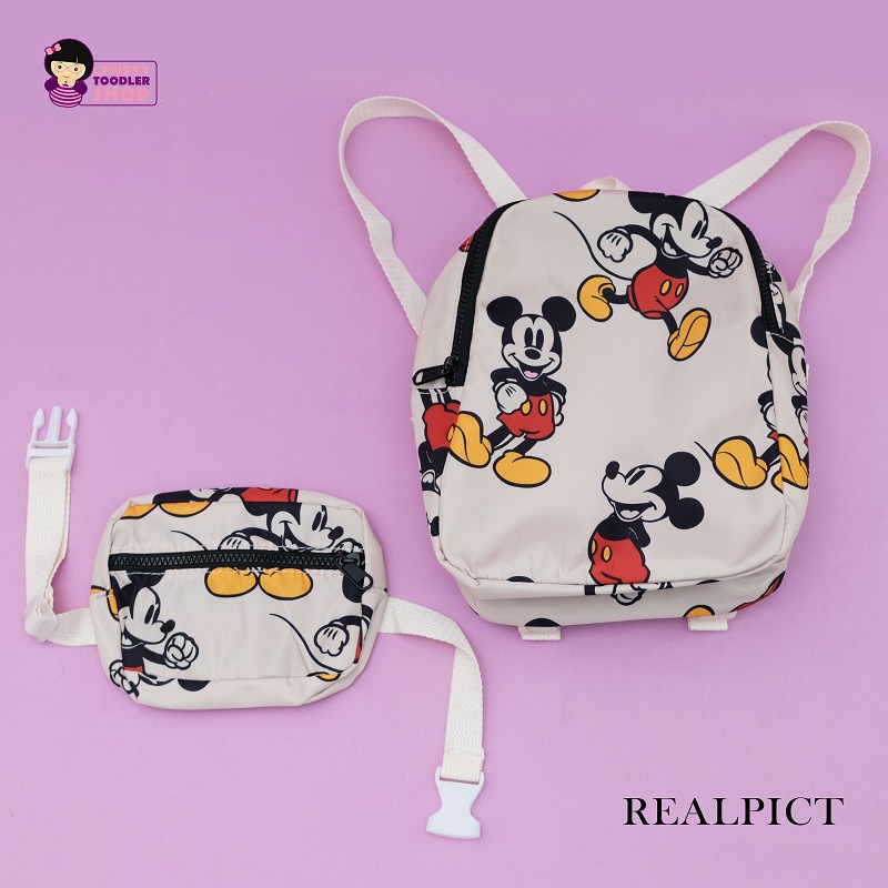 BA2104 GLORYKIDZ 2in1 Tas Ransel anak murah Tas Anak Perempuan Karakter Lucu