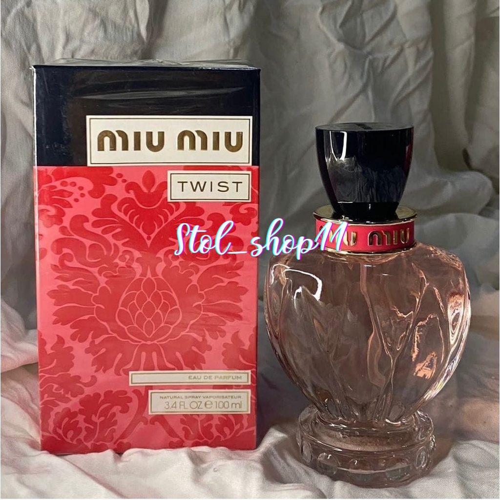 PARFUM MIU MIU TWIST EDP ORIGINAL PARFUM WANITA TAHAN LAMA TWIST MIU MIU EAU DE PARFUME 100 ML