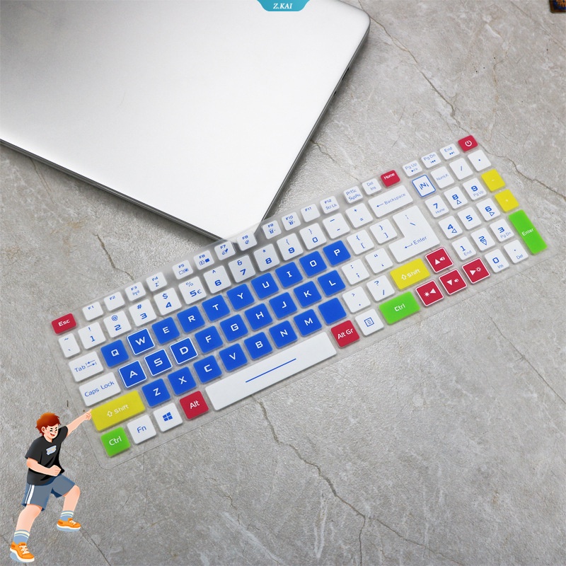 Pelindung Keyboard Laptop Silikon Universal 15.6 &quot;Acer NITRO 5an515-54 AN515-44 PH317-53 Waterproof Pelindung Keyboard [ZK]