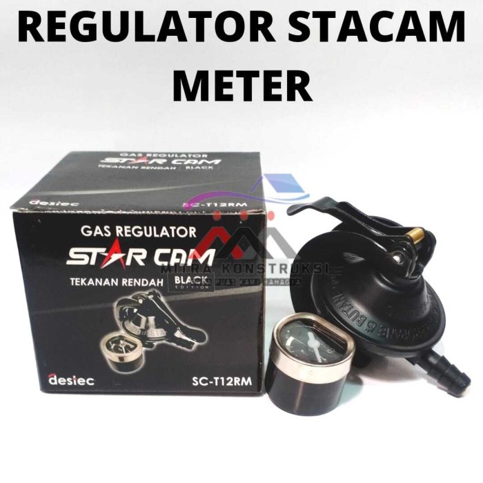 :::::::] Regulator Meter Gas Tekanan Rendah Starcam / Star Cam ORIGINAL
