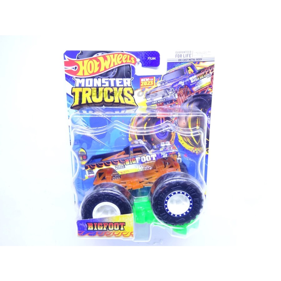 Hot Wheels Monster Trucks Bigfoot Tampo Power Wheels