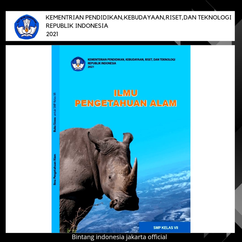 Buku Pelajaran Kelas 1 SMP/MTs Kurikulum Merdeka Kemendikbud