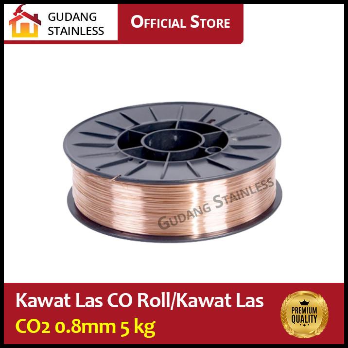 Kawat Las Co Roll/Kawat Las Co2 0.8Mm 5 Kg Setara Artic