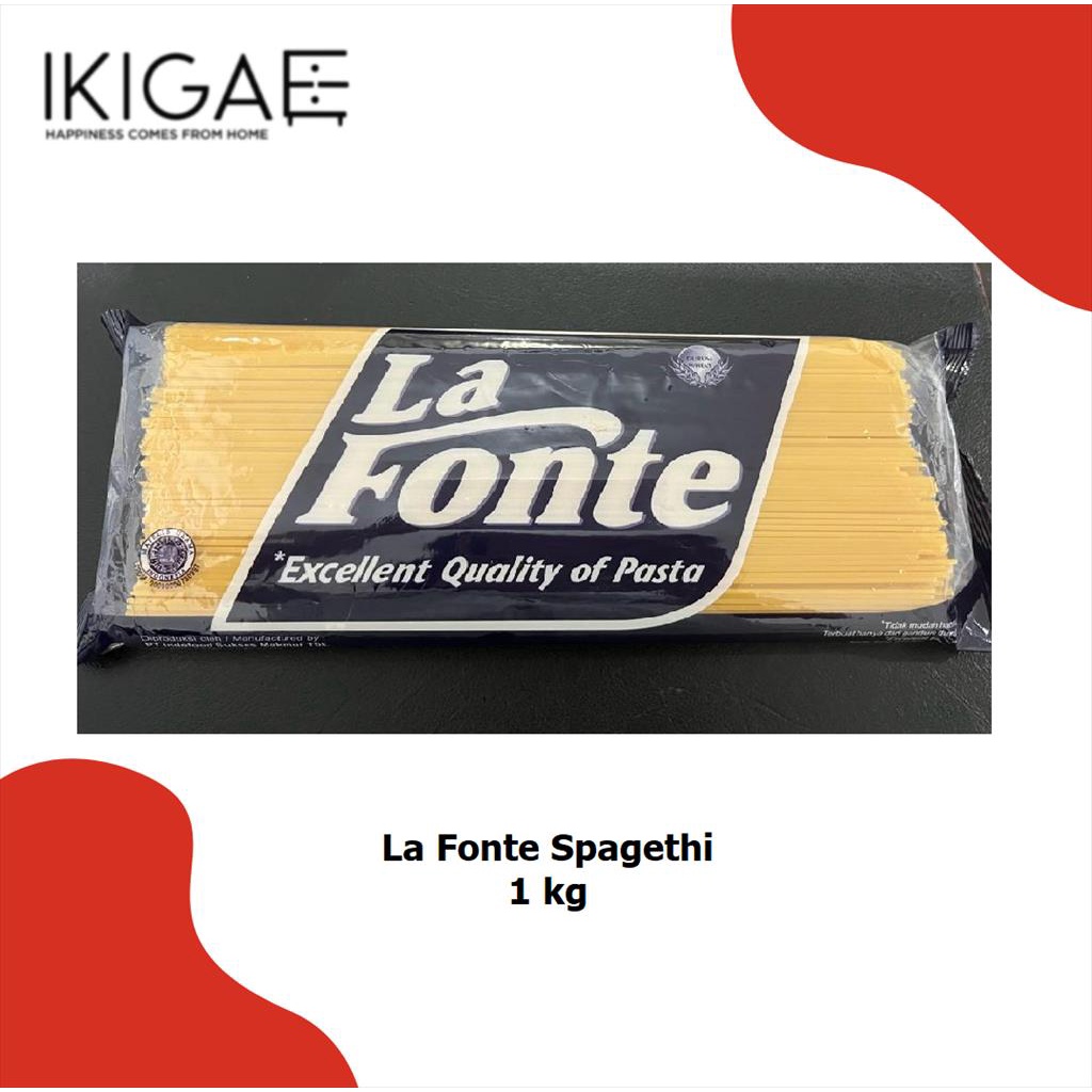 LA FONTE PASTA SPAGHETTI 11 / LAFONTE SPAGETI 1KG