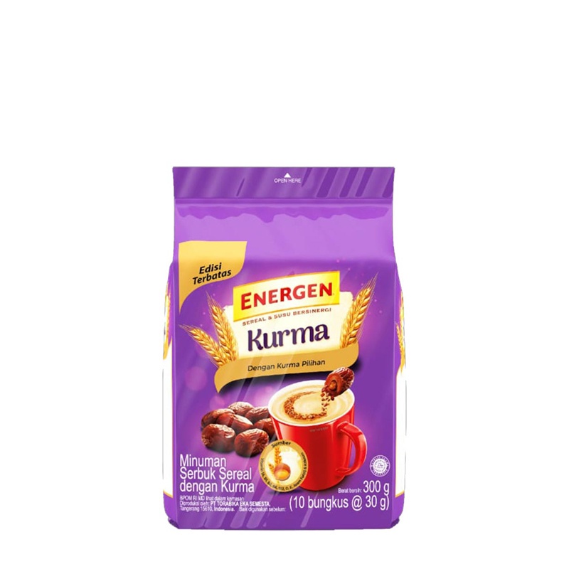 

Energen Susu Sereal Kurma 10 x 30 gr