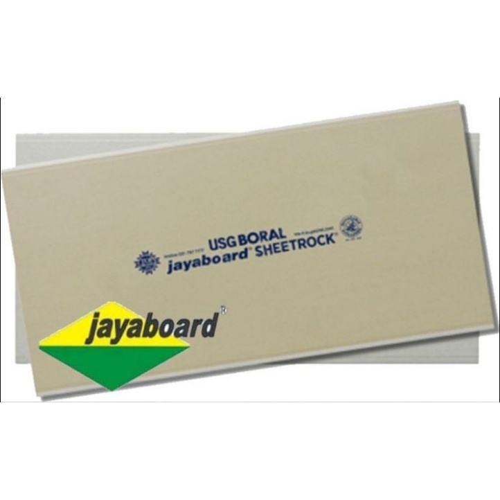 Gypsum 9mm merk Jayaboard / Plafond Gypsum Jayaboard