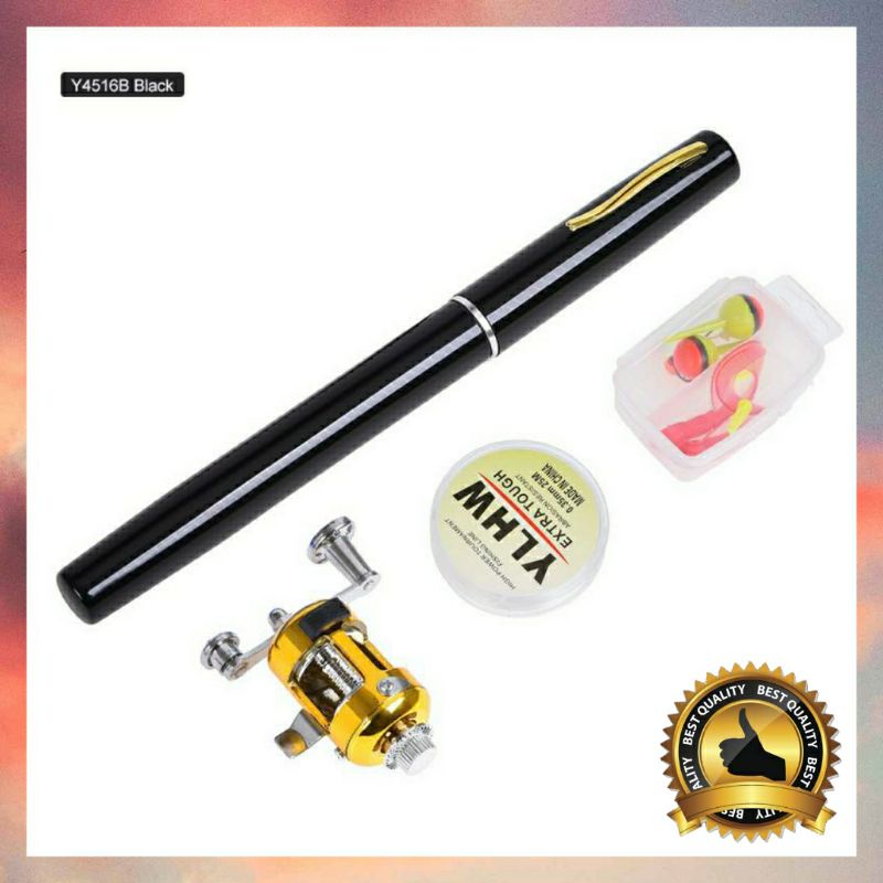 @Joran Pancing Mini Pulpen Lengkap Real Senar