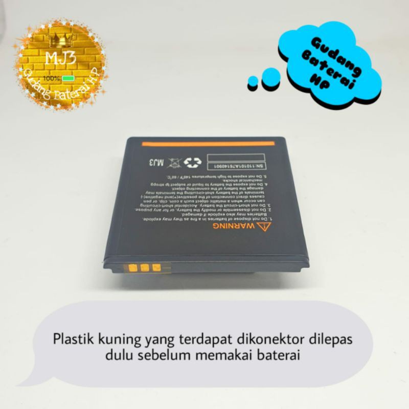 Baterai battery batre evercoss A74D E2 A54 A74A A74C BERGARANSI 1 MINGGU