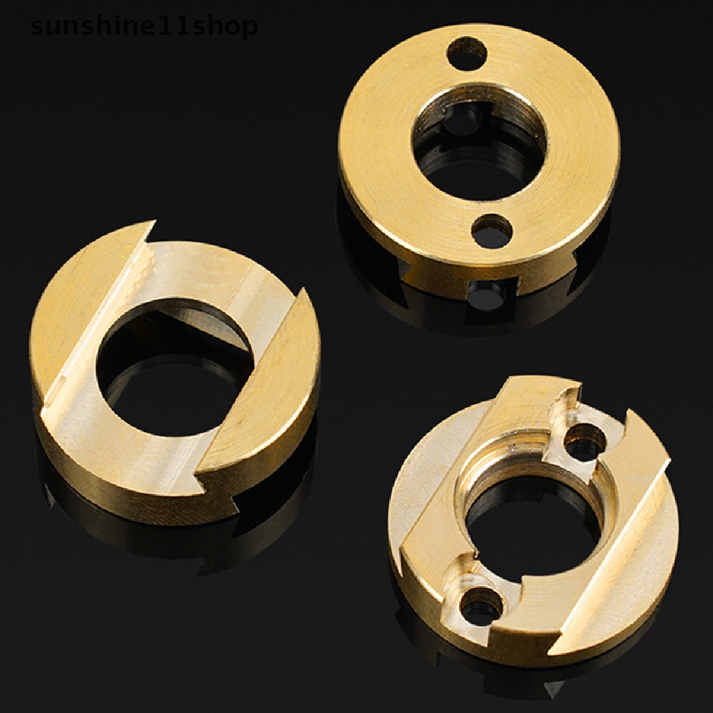 Sho T8 Z axis Round Brass Coupling Untuk VzBoT 3D Printer T8 Z-axis Screw Couplings N