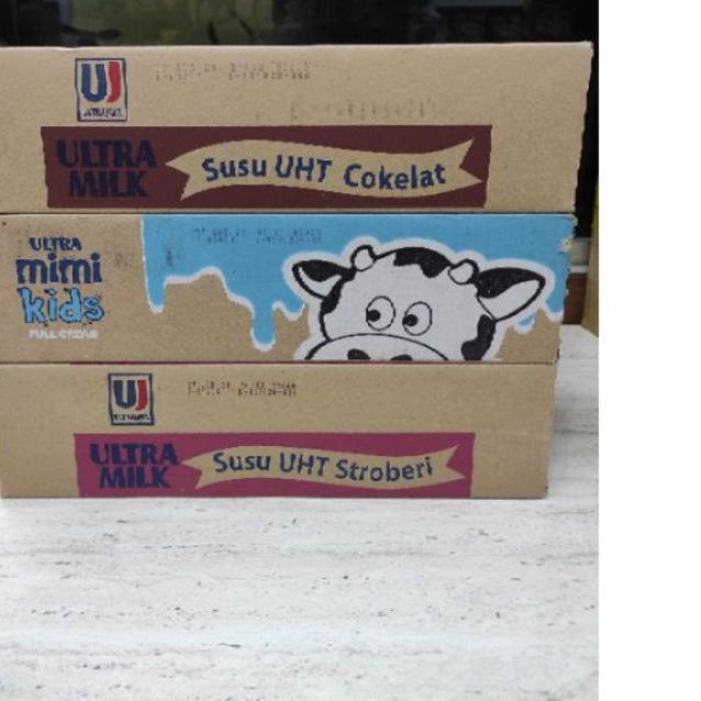

۝ Ultra Milk 125 ml (1 dus isi 40 pcs) ☻
