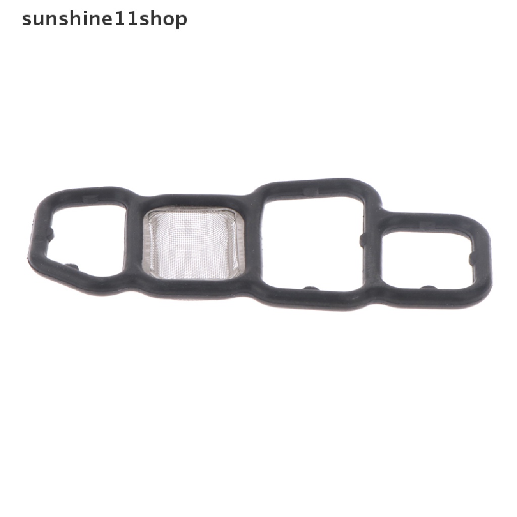 Sho VTEC Spool Valve Filter 15826-RNA-A01 Kompatibel Dengan Civic 2006-2014 Accord Gasket Filter 15826RNAA01 Solenoid Valve Gasket Suku Cadang Mobil N