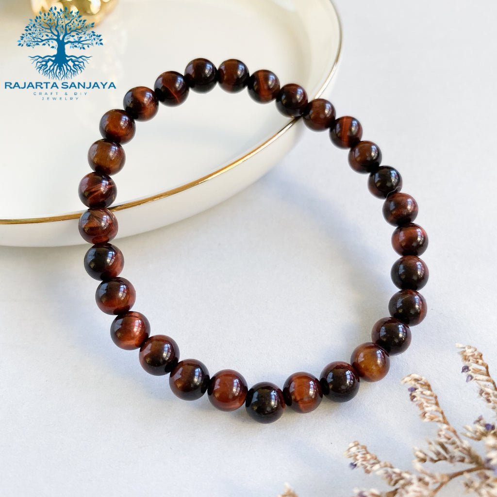 Gelang Red Tiger's Eye 6mm Bracelet