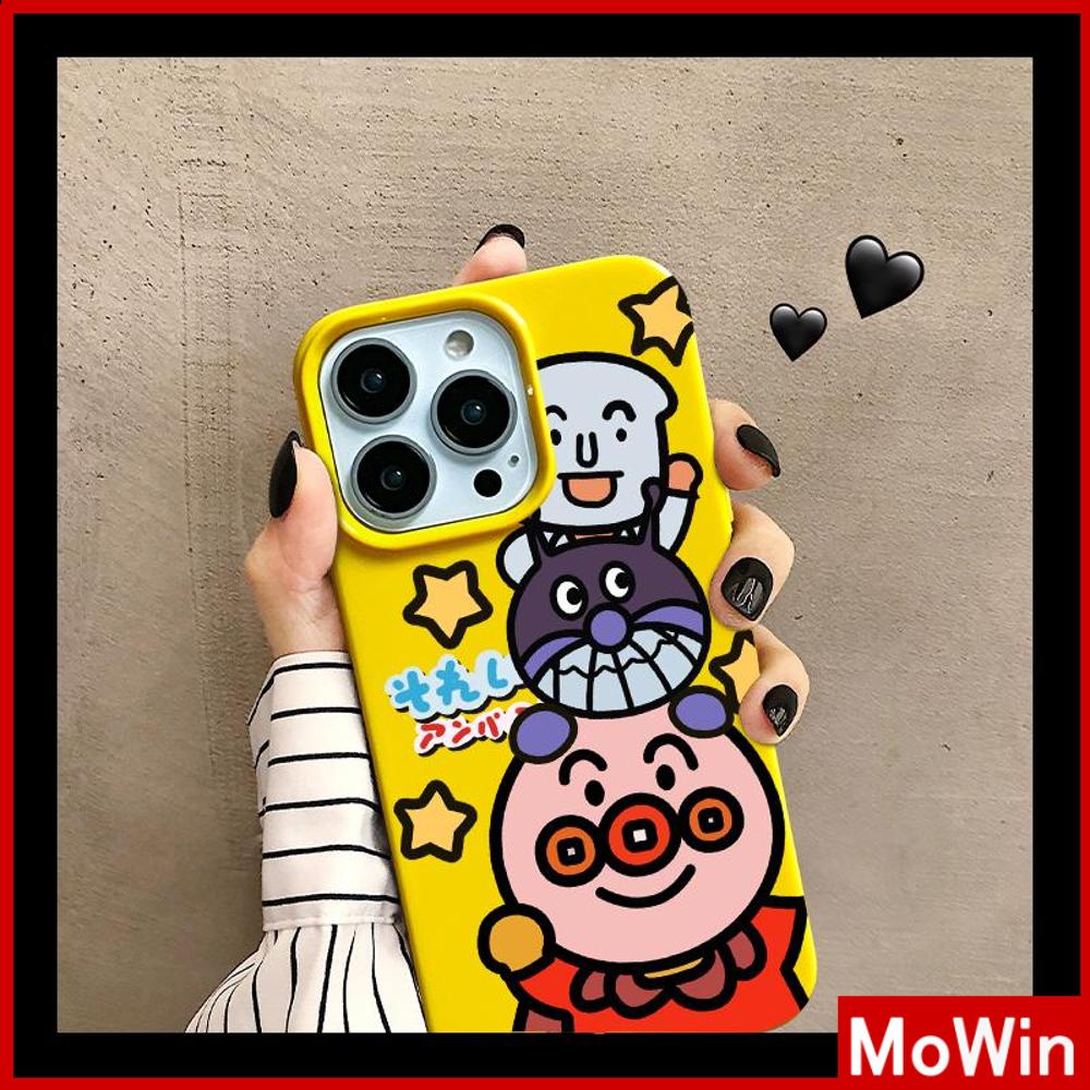For iPhone 14 Pro Max iPhone Case Yellow Glossy TPU Soft Case Camera Protection Shockproof Cartoon Cute Style Compatible with iPhone 13 Pro max 12 Pro Max 11 xr xs max 7Plus 7 8