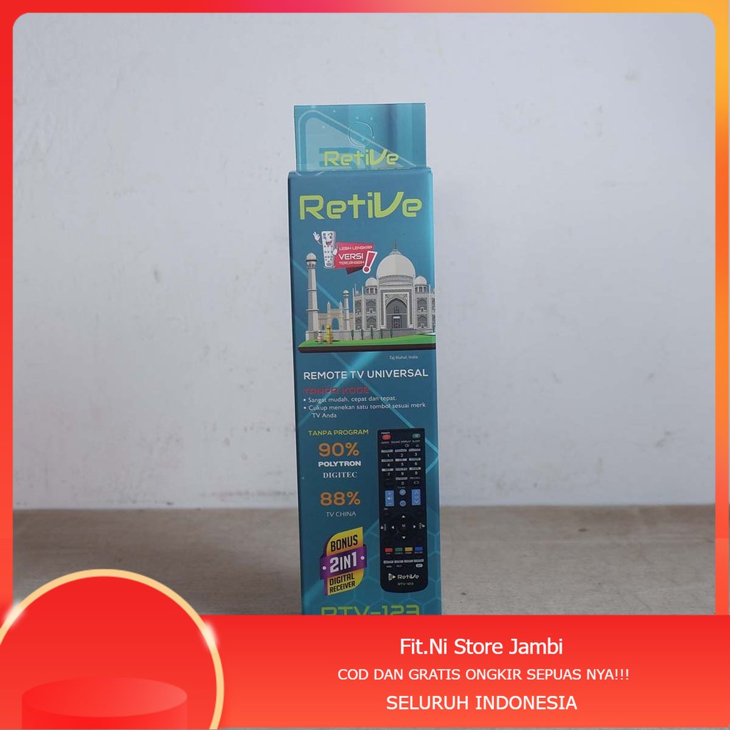 Remote TV Universal Murah Retive RTV-123