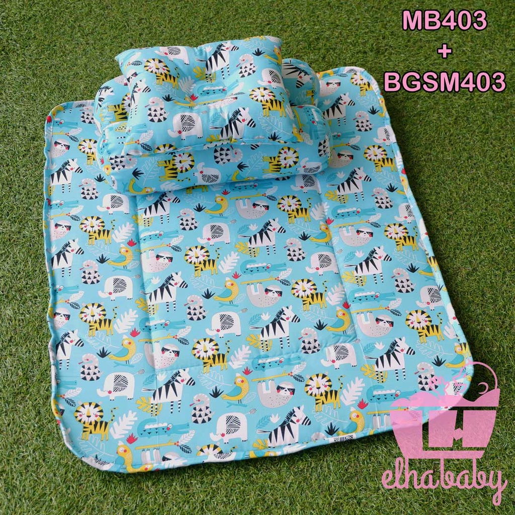 Elha Baby Grosir Matras Perlak Baby Anti Ompol Alas Tempat Tidur Bayi Set elhababy