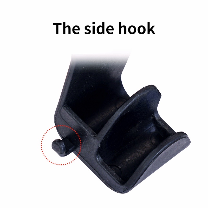 Multifungsi Kursi Mobil Punggung Double Hook Belakang Penyimpanan Tersembunyi Gantungan Hook Portable Bracket Ponsel Handbag Gantungan Holder