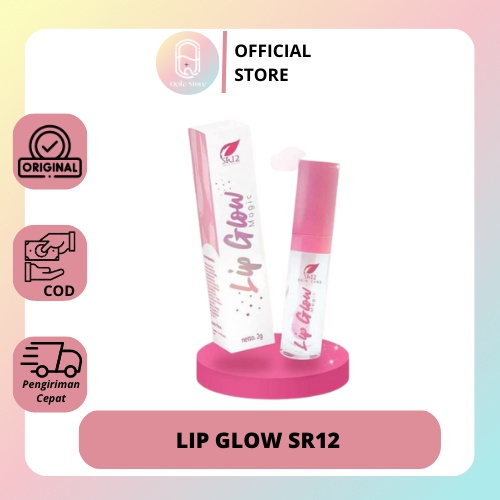 QEILA - LIP GLOW SR12 / PELEMBAB BIBIR / LIP BALM / LIP GLOW MAGIC PENCERAH WARNA BIBIR AMAN