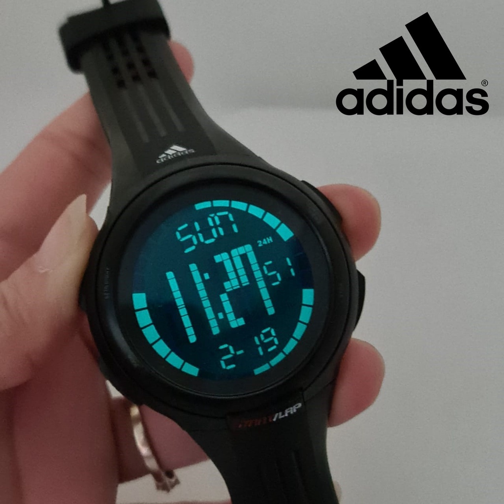 BISA COD - Jam Tangan Adidas Digital Tali Karet Rubber Kotak Bonus Box Exclusive dan Battery Cadangan