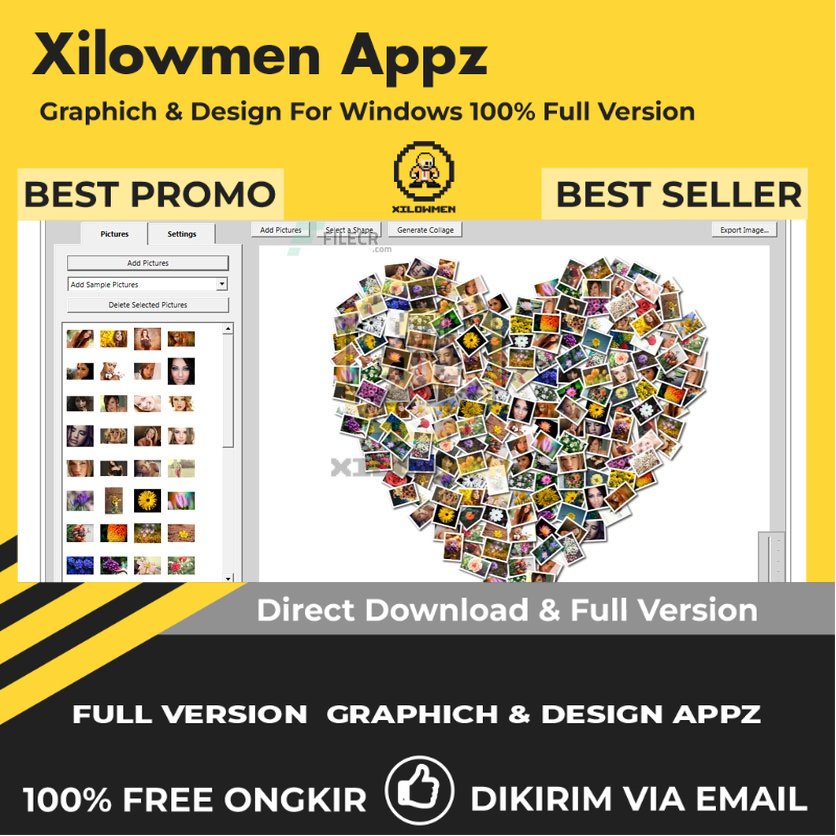 [Full Version] FigrCollage Pro Design Graphics Lifetime Win OS