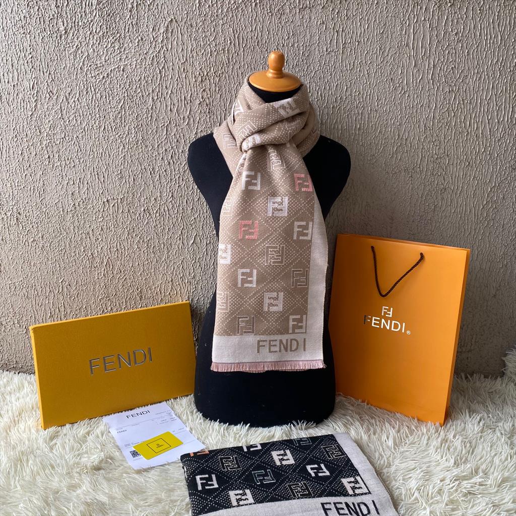 LUXY LX4065 SELENDANG WANITA SCARF / SYAL BRANDED FULL SET LENGKAP PAPERBAG + BOX + FAKEBILL IMPORT QUALITY KUALITAS PLATINUM 1:1