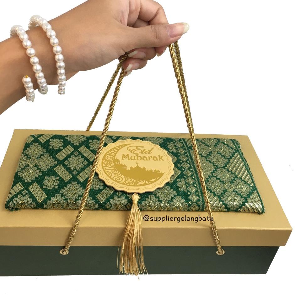 

♡ Box Hampers PARCEL LEBARAN kado Premium Kue Kering Idul Fitri Murah ✤