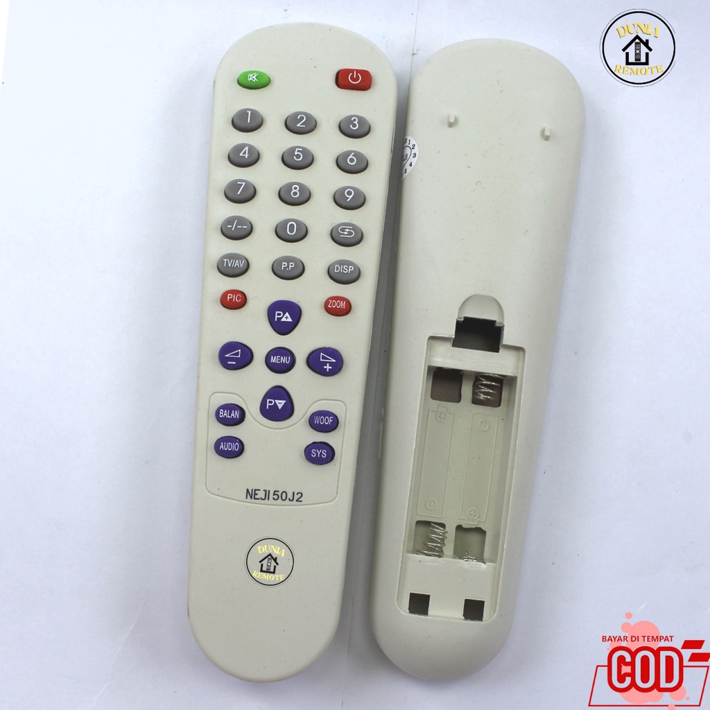 Remot Remote TV TABUNG khusus CHINA Konka Remot Pengganti