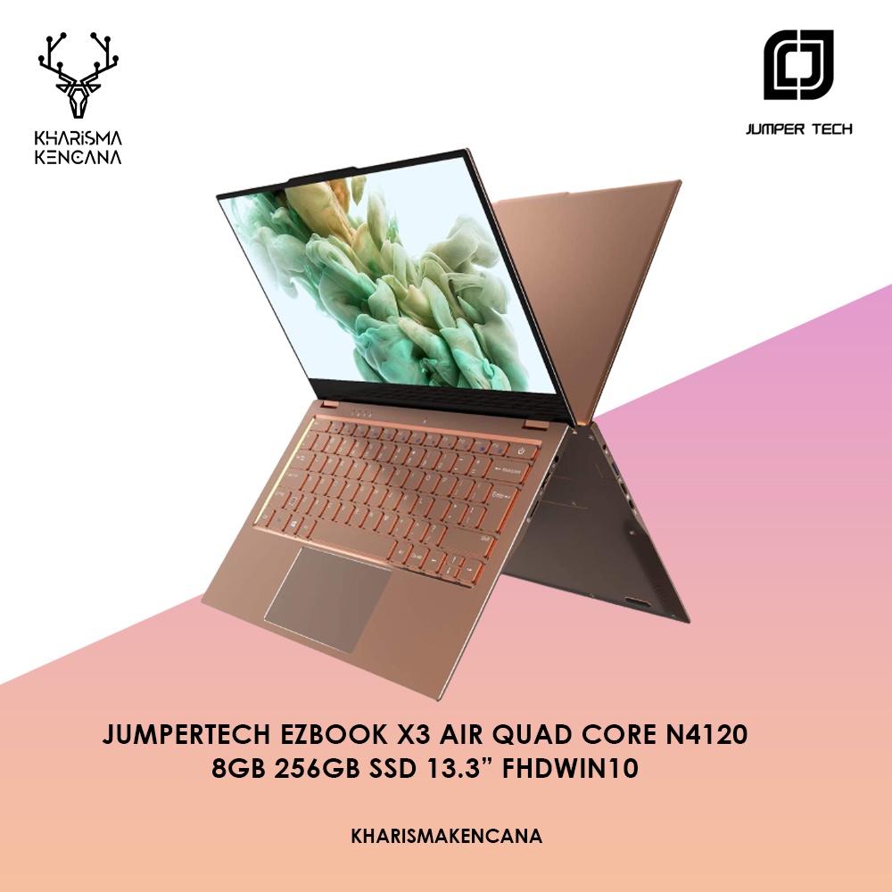 NOTEBOOK JUMPER EZBOOK X3 AIR BROWN METAL CASE