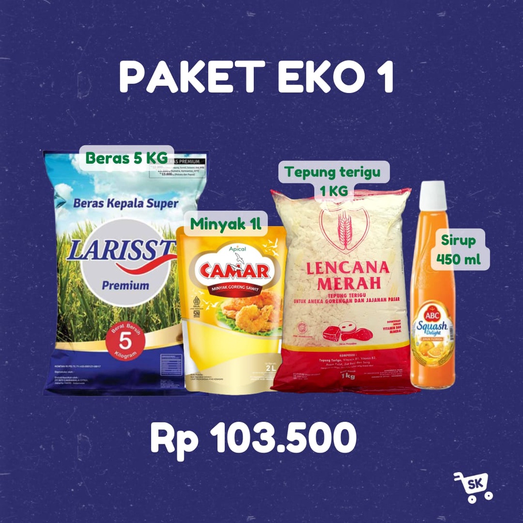 

PAKET SEMBAKO - PAKET EKONOMIS 1