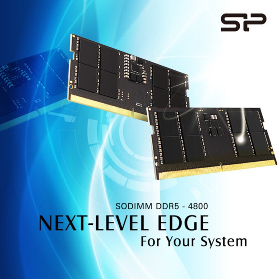 Silicon Power DDR5 16GB PC 38400 4800 MHz CL40 SODIMM RAM Laptop