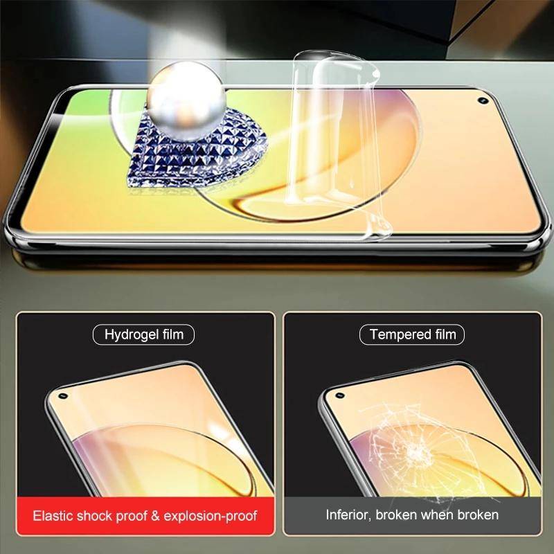 3pcs Full Cover Film Untuk OPPO Realme GT Master Edition Neo 2 2T Hydrogel Film Pelindung Layar Film