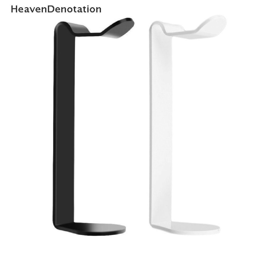 [HeavenDenotation] Headphone Stand Universal Acrylic Gaming Headset Stand Meja Headset Display Stand Untuk Pajangan Meja Stand Headset Bergaya HDV