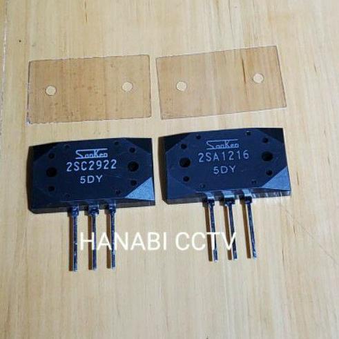 ❁ Transistor 2SA1216 2SC2922 5DY  SA1216 SC2922 SANKEN JAPAN ORIGINAL ❂