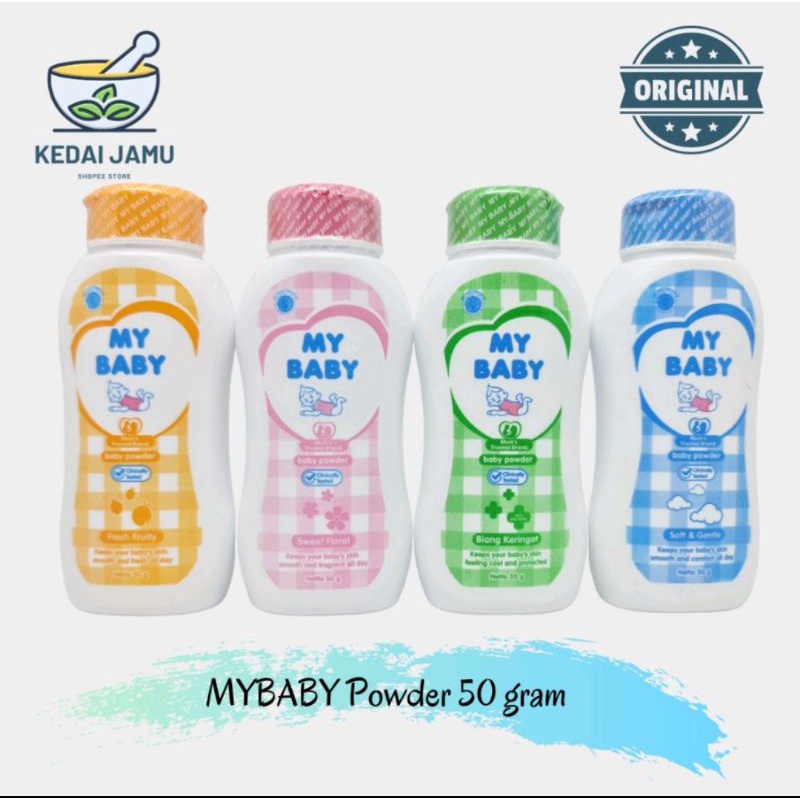 bedak bayi my baby 50gr bedak mybaby bayi