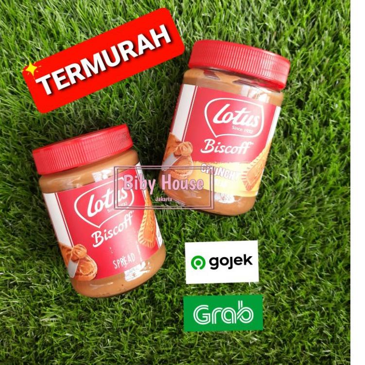 

℗ Selai LOTUS BISCOFF Spread Crunchy 400/ 380 gr TERMURAH ➢