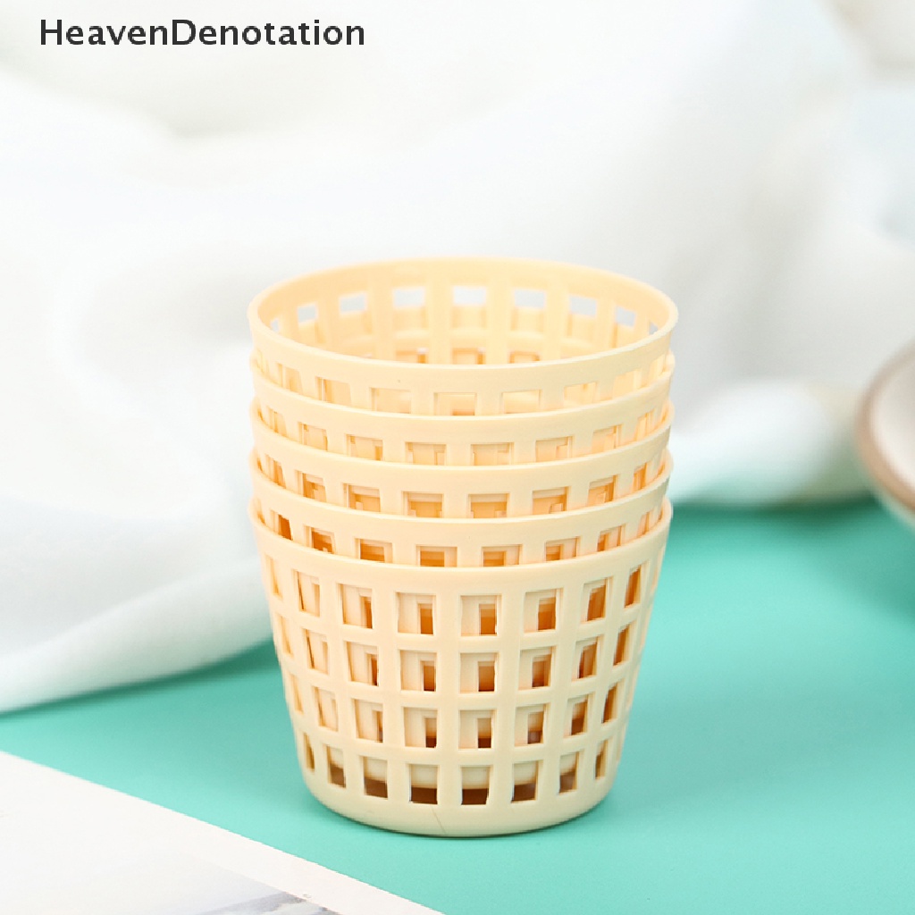 [HeavenDenotation] 5pcs Mini 1 / 12 Cute Dollhouse Storage basket Dolls Miniature Decoration HDV